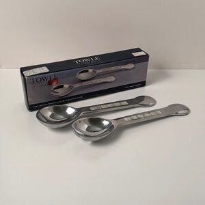 Towle Alternative Metal Serveware 2-Piece Salad Serving Set - New with Box